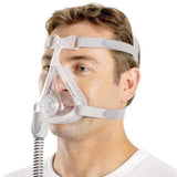 ResMed Quattro Air Full Face CPAP Sleep Apnea Mask with ADJUSTABLE HEADGEAR-Sleep Mate CPAP