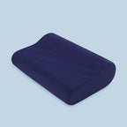 TheraMed Sleep Away Travel Pillow in navy cover