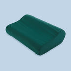TheraMed Sleep Away Travel Pillow in green cover