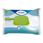 Tena Wet Wipes Plastic Free (48 Pack) soft pack, front view