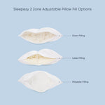 Theramed Sleepezy – 2 Zone Adjustable Pillow - Connect Mobility