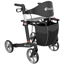 Aspire Vogue Carbon Fibre Seat Walker / Rollator - Connect Mobility
