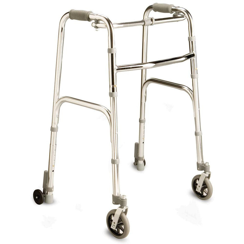 Walking Frame – Folding with Front/Rear Wheels - Connect Mobility