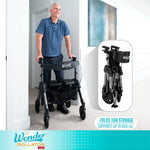 Stander Wonder Rollator Heavy Duty (EZ Fold-N-Go Heavy Duty Rollator)
