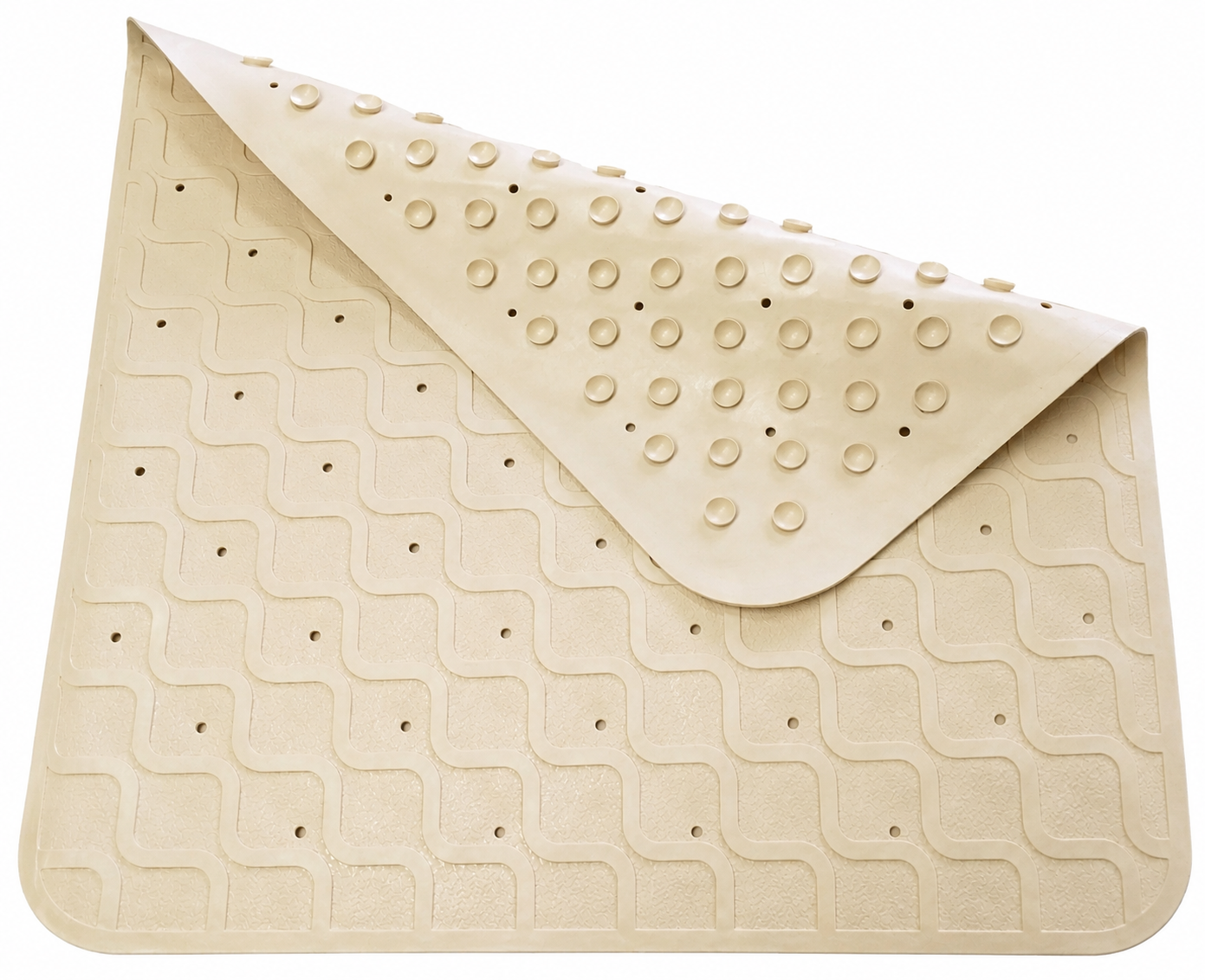 Max Mobility Delta RM2 Square Bath/Shower Mat (Cream)