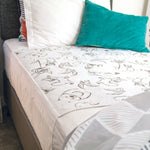 Conni Kids Bed Pad with Tuck-Ins (Aussie Animals)