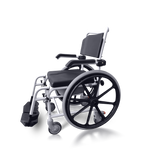 Max Mobility Delta SC2 Shower Commode with self propel wheels