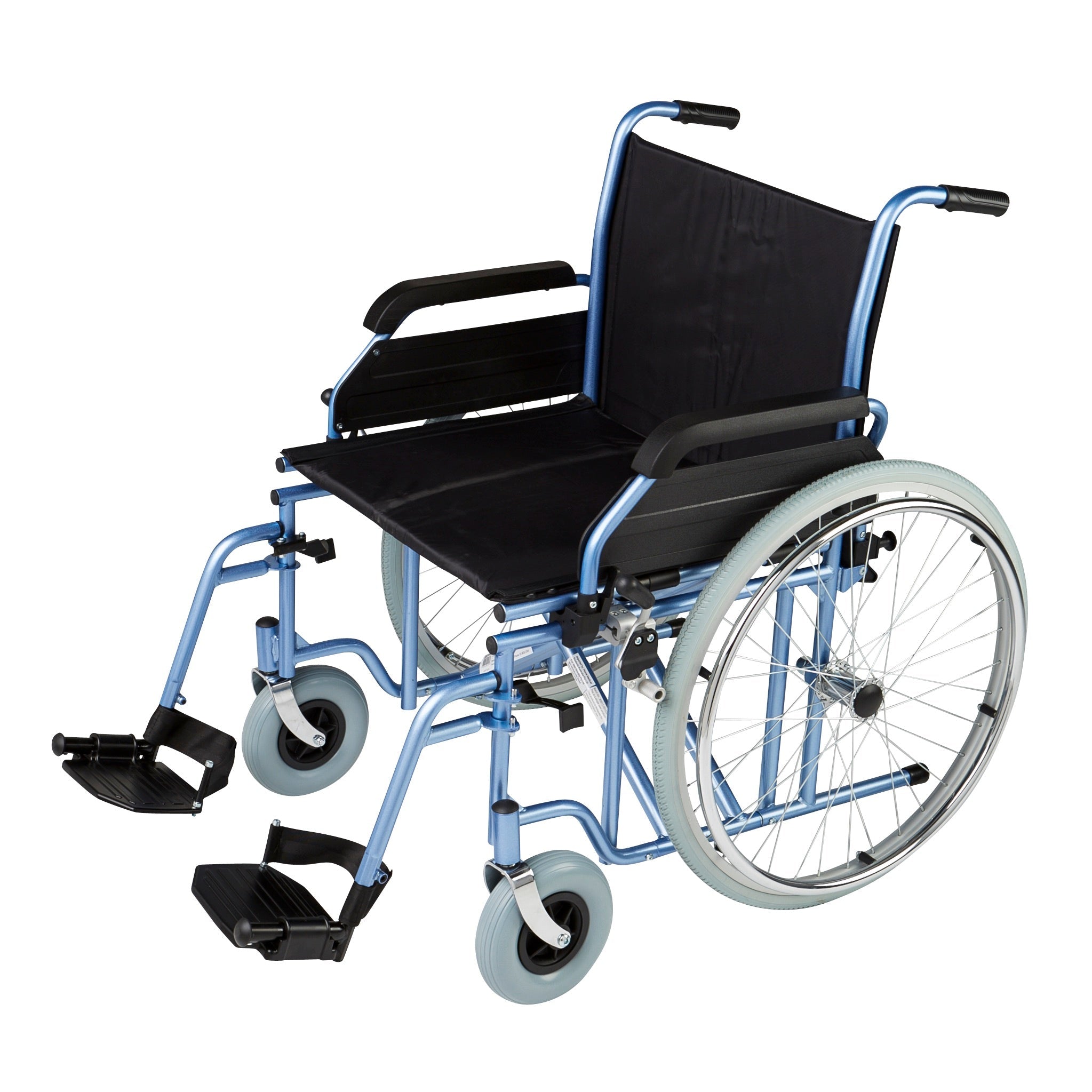 Max Mobility HD1 Heavy Duty Wheelchair (Blue)