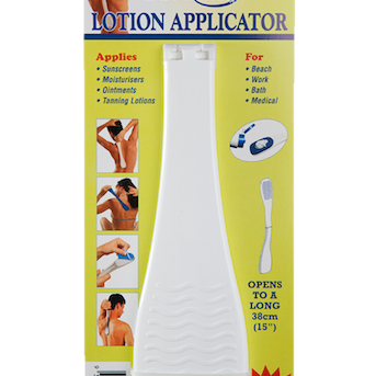 Easy-Reach Lotion Applicator