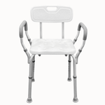 Smik Aluminium Shower Chair with Arms