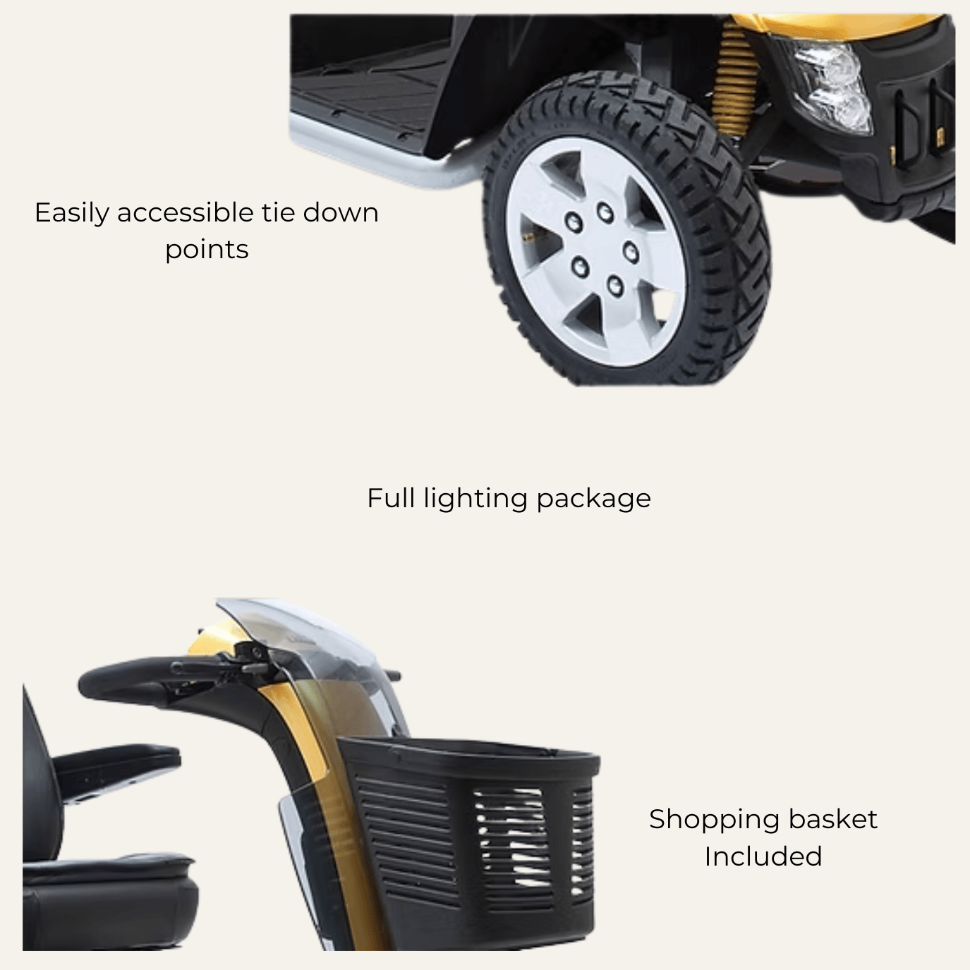 Pride Pathrider 140 XL (180kg) PLUS Accessory Package - My Store