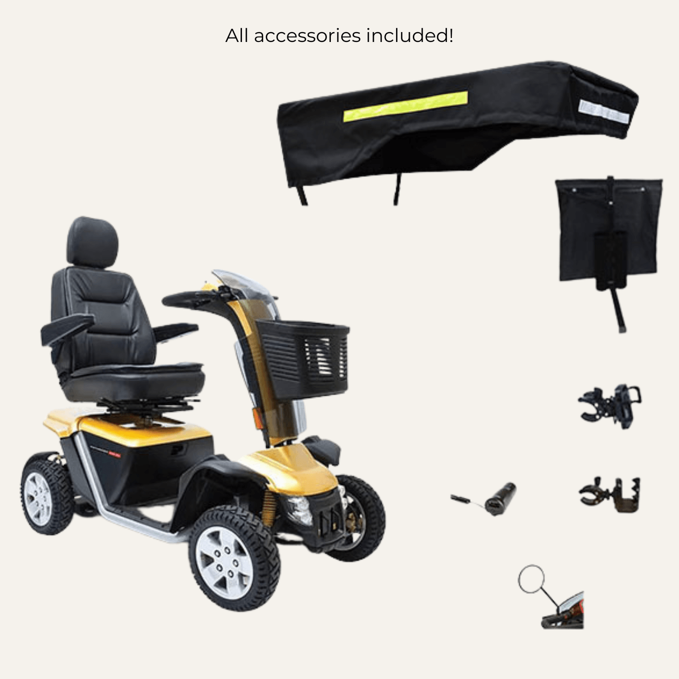 Pride Pathrider 140 XL (180kg) PLUS Accessory Package - My Store